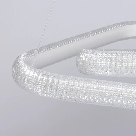 Подвесной светильник DeMarkt Оскар 510015501 (LED, 220V, пульт управления, на тросе)