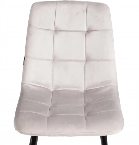 Стул CHILLY (mod. JSC-220) / 1 шт. в упаковке Tetchair (Велюр,Металл /Серый) арт.24967