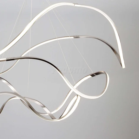 Подвесная люстра Eurosvet Filmy 90109/3 сатин-никель