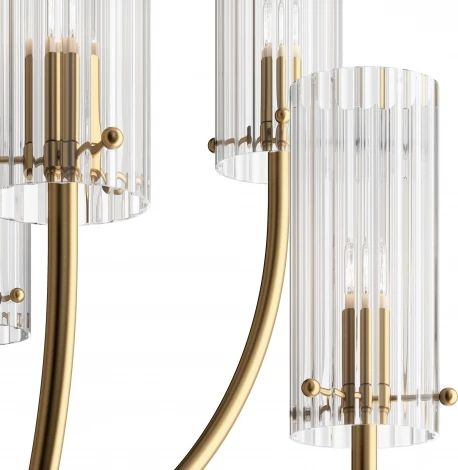 Потолочная люстра на штанге Maytoni Arco MOD223PL-08BS (220V)