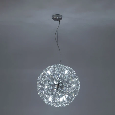 Подвесная люстра Citilux Betsy EL322P09.1 (220V, хрусталь, на тросе, шар)
