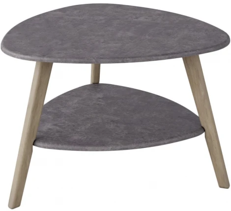 Стол журнальный Калифорния Бруклин серый бетон от фабрики Калифорния