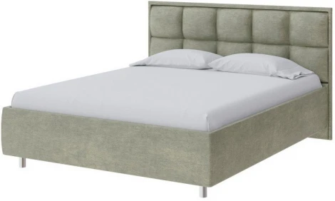 PROxSON Кровать Chessy без основания (Ткань: Велюр Лофти Олива) 140x190