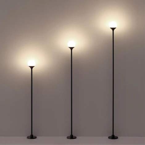 Наземный уличный светильник Odeon Light Dew 7120/3GLB черный/металл IP65 LED 3W 195Лм 3000K 200° 12-24V шар