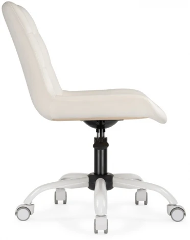 Компьютерное кресло Woodville Орди молочное / белое 559276
