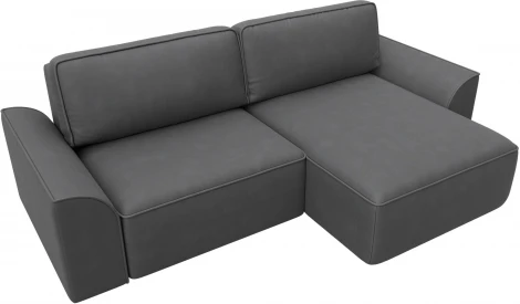 Диван угловой Лига-048 НПБ Лига Диванов (Замша) арт.128287