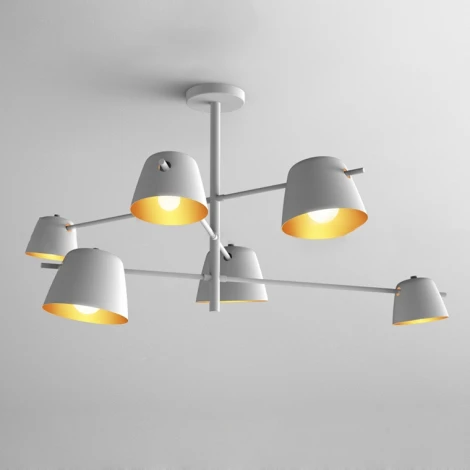 Потолочная люстра на штанге Goda White ImperiumLoft Goda01 (204171-26) (220V)