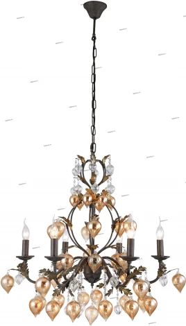 Подвесная люстра Arte Lamp Cipollino A1870LM-6BG