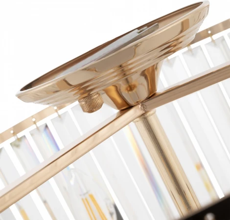 Потолочная люстра хрустальная на штанге Arte Milano Sorrento-2509 372509/6/500 GD (220V)