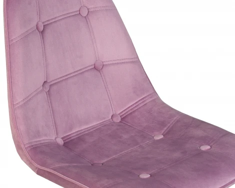 Стул обеденный BENNET (ножки светлый бук, пудрово-сиреневый велюр (HLR-27))
