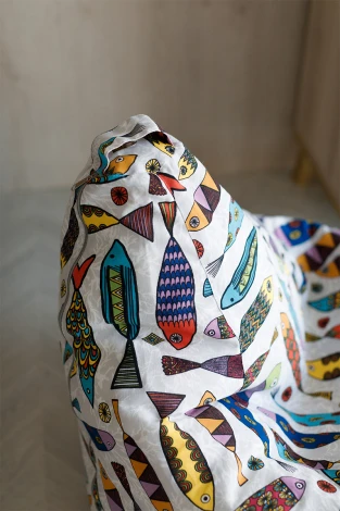 Детское кресло мешок Dreambag Рыбки L (Классический) 5609101