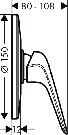 Смеситель Hansgrohe Novus 71067000 для душа