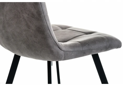 Обеденный стул Woodville Bruk серый 11599