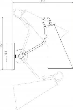 Бра Covali WL-38030 (220V)