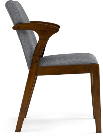 Деревянный стул Woodville Artis cappuccino / grey 15414