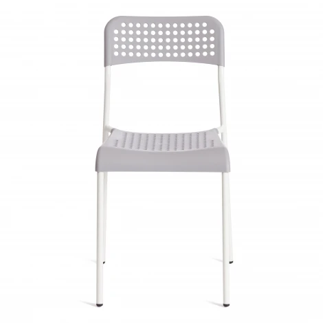 Стул ADDE (mod. C-049) Tetchair (Металл/Серый,Белый) арт.24666