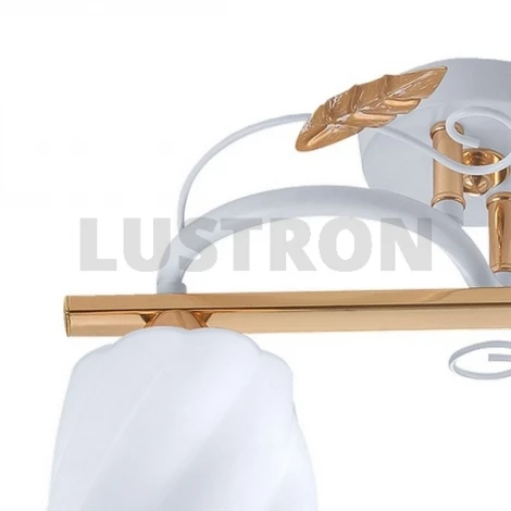 Потолочная люстра IDLamp Annelisa 380/2PF-Whitegold