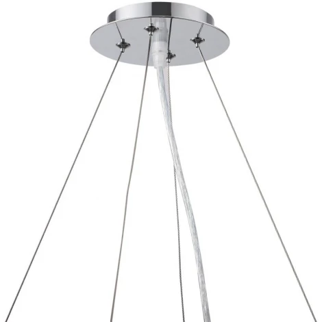 Подвесная люстра Stilfort Venecia 2113/09/12P (220V, хрусталь, на тросе, круглые)