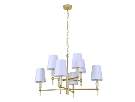 Подвесная люстра Newport Chelsy 4378/C mat.gold