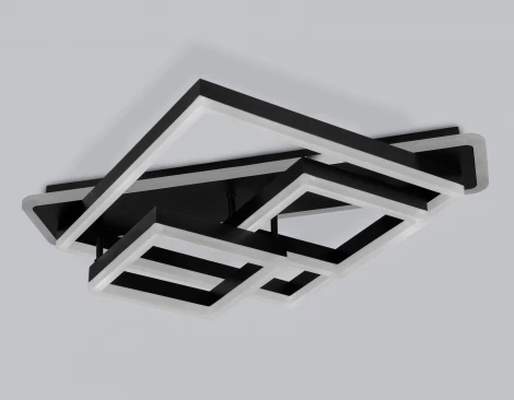 Потолочный светодиодный светильник с пультом Ambrella Acrylica Disk FA8533 (220V, умный дом - Smart Life)