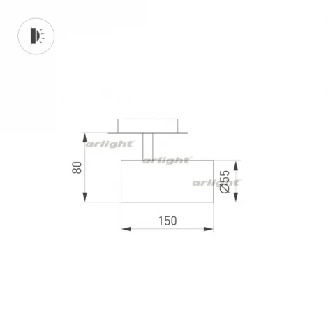Встраиваемый точечный светильник Arlight 034481 (LED, 220V, круглые)