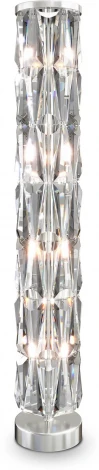 Торшер колонна Maytoni Puntes MOD043FL-08CH (220V, хрусталь, выключатель)