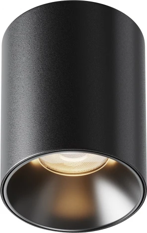 Накладной потолочный светильник Maytoni Alfa LED C064CL-8W3K-RD-B (220V, круглые)