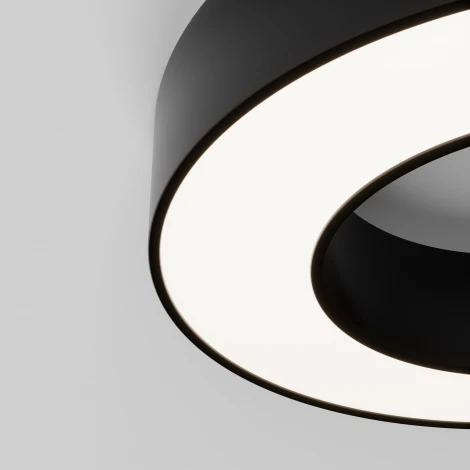 Потолочный светильник круглый светодиодный Maytoni Lua C093CL-24W4K-B (220V, круглые)