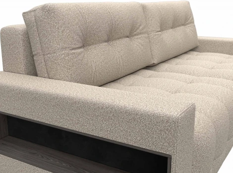 Диван угловой с полками Лига-053 НПБ Лига Диванов (Велюр) арт.128950