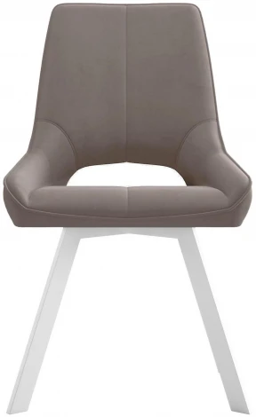 Стул 268 Z48 капучино, ножки белые Dikline 00-00062324