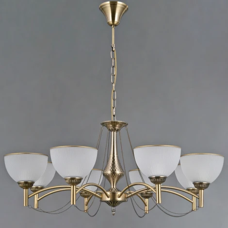 Подвесная люстра ILLUMICO IL0653-8PSQ-25AB ELITE