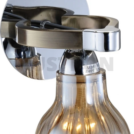 Бра N-Light 411 411-01-51CAB chrome + antique brass