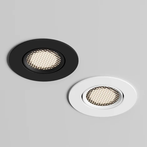 Встраиваемый точечный светильник Denkirs DK3020-WH (220V, круглые)