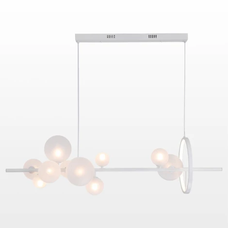 Подвесной светильник Lussole LSP-7001 (220V, на проводе, шарики, кольцо, IP21)