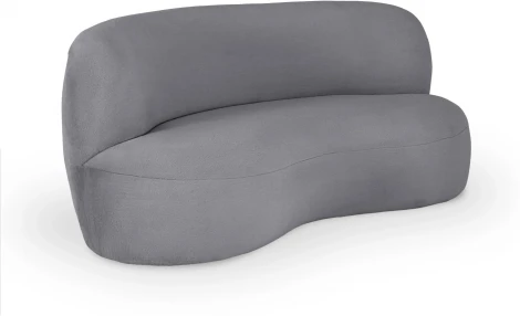 Диван Patti 1900 ОГОГО (арт.853236), (Мех/Серый)