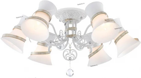 Потолочная люстра Maytoni Baroque ARM128-CL-06-W