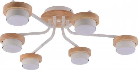 Потолочная люстра Rivoli Lois 3186-306 6хGX53 15 Вт