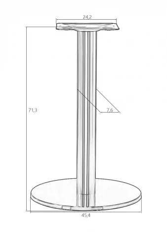 Подстолье обеденное DOBRIN SCOTT