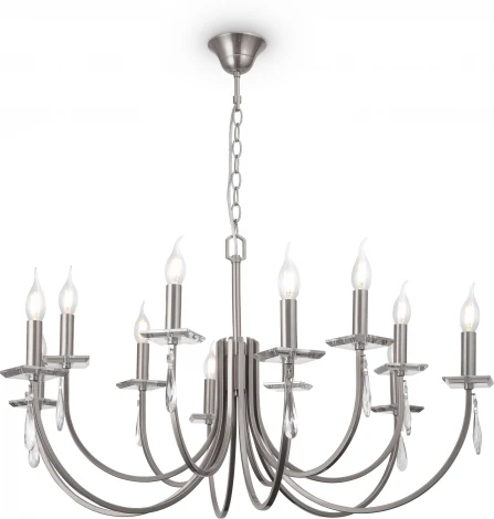 Подвесная люстра Freya Forte FR1006PL-12N (220V, на цепи, свеча)