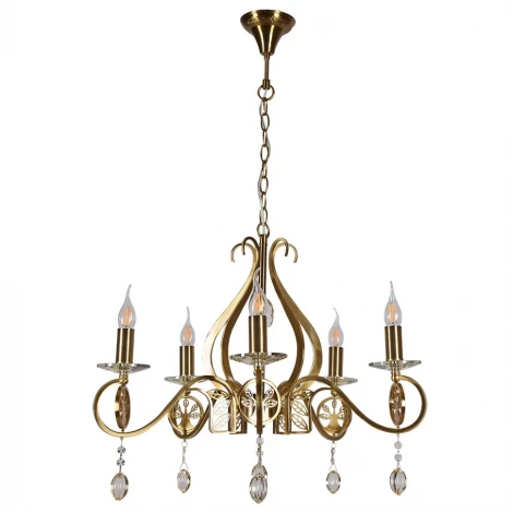 Подвесная люстра Lumien Hall Auerel 2031/5H-BRGD-CGN