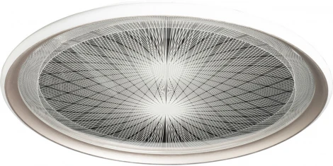 Потолочный светодиодный светильник круглый с пультом DeMarkt Норден 660014501