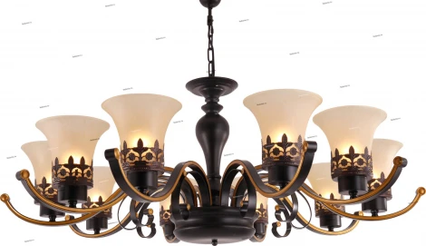 Подвесная люстра Toplight Florence TL7490D-08BL