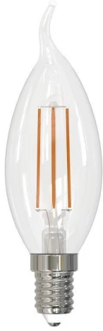 Лампочка светодиодная филаментная Volpe LED-CW35-SLF LED-CW35-5W/4000K/E14/CL/SLF