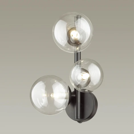 Бра Odeon Light Tovi 4818/3W (220V, выключатель, шарики)