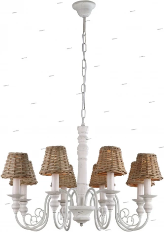 Подвесная люстра Arte Lamp Villaggio A3400LM-8BR