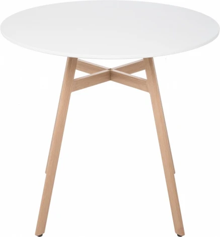 Стол кухонный Woodville Ада white / light purple