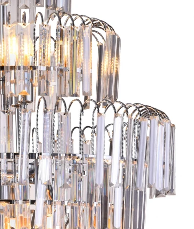 Подвесная люстра Natali Kovaltseva Niagara 81424/12C CHROME