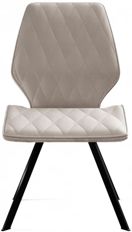 Стул 243 B03 BEIGE поворотный/ ножки черные Dikline 00-00062071