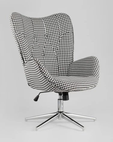 Кресло Stool Group Филадельфия ч/б УТ000001759