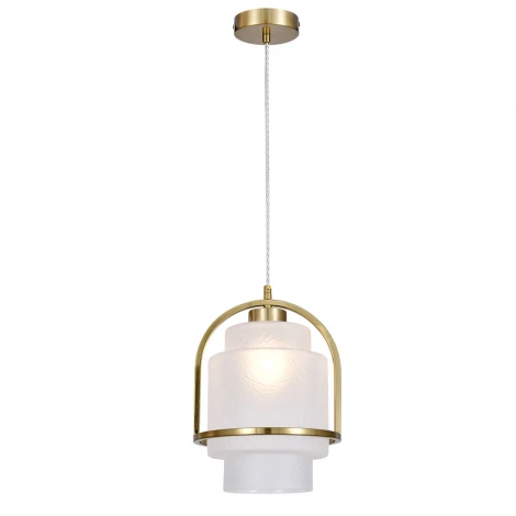 Подвесной светильник (11069/1P White) Indigo Aura V000595 (220V, на проводе, круглые)